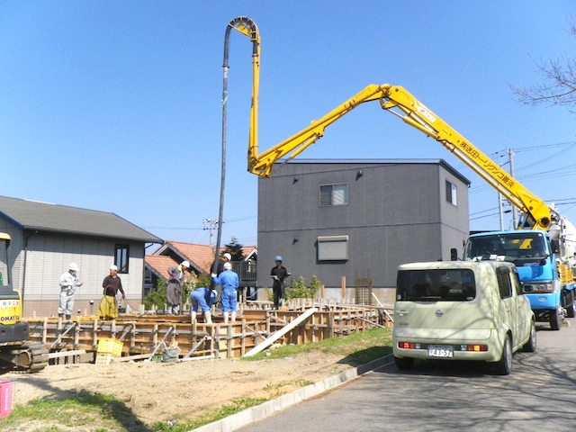 「晴海ヶ丘」S様邸・基礎型枠施工 